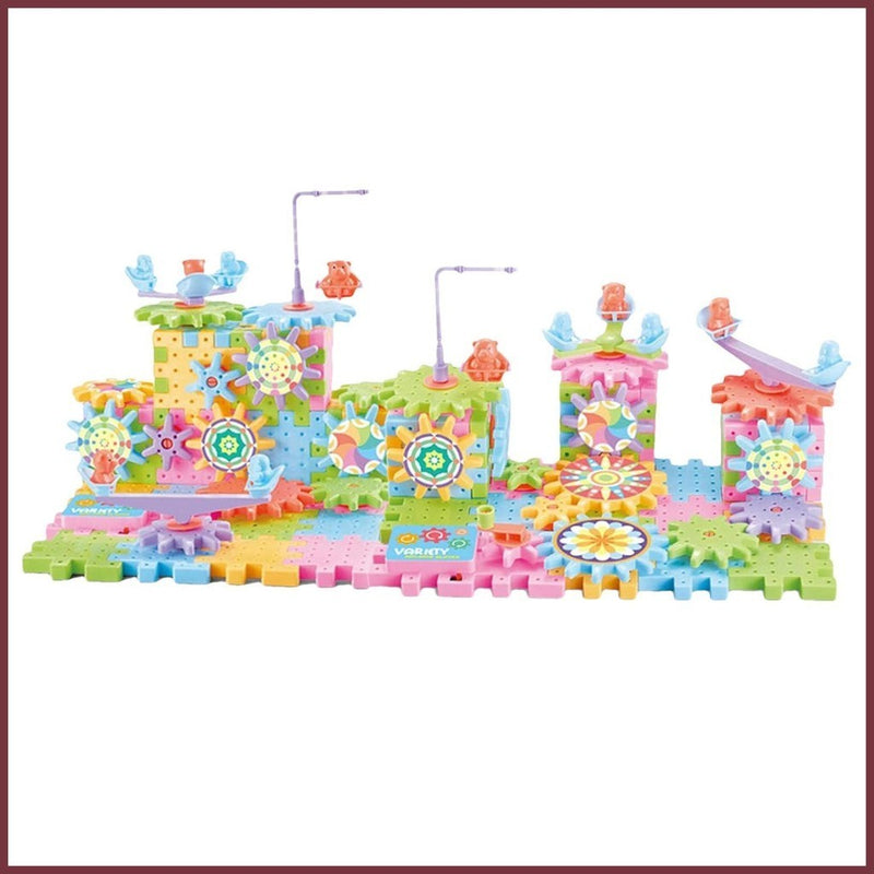 Blocos de Montar Elétrico - Que gira