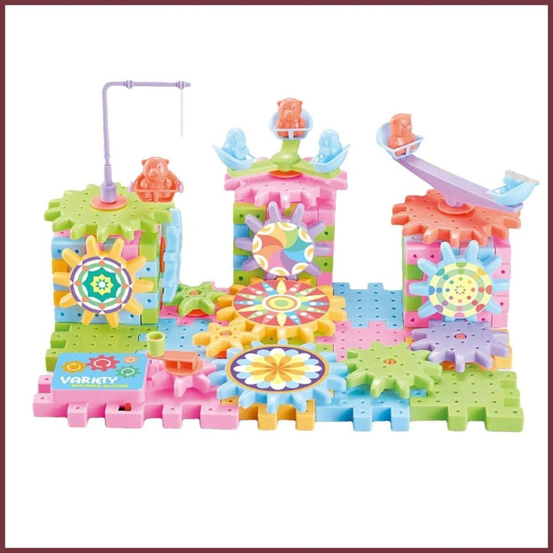 Blocos de Montar Elétrico - Que gira