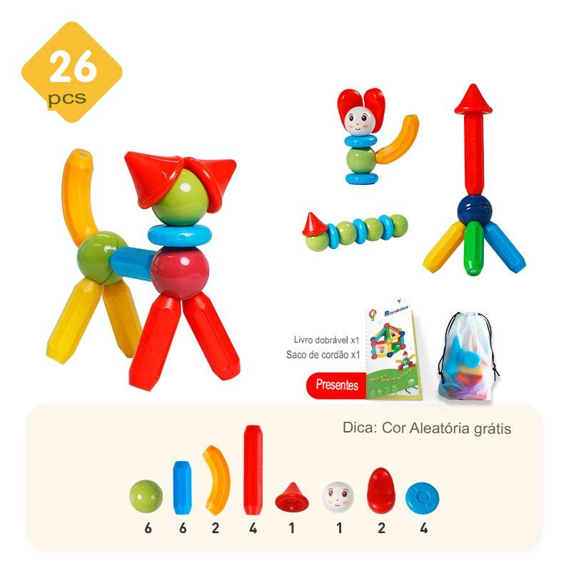 Blocos de Construção Magnéticos do Circo